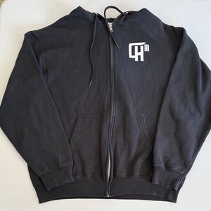 Port Authority LV Crazy Horse 3 Souvenir Black Zip-Up Hoodie Unisex Size L